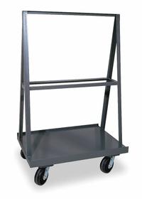 APPROVED VENDOR Panel Truck: 2,000 lb, Gray, 48 1/2 in L x 30 in W x 56 1/2 in H Deck, 1 Rails (MPN AF-3048-95). Key specifications — Color: Gray; Caster/Wheel Configuration: (4) Swivel; Brand: APPROVED VENDOR.