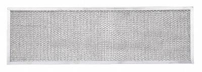 HOFFMAN Filter: Aluminum, 7.45 in Overall Ht, 24.19 in Overall Wd, 0.34 in Overall Dp - Replacement Filters