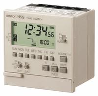 OMRON Electronic Timer: 7 day, SPST-NO, 100-240V AC, 40 Events Available, Digital (MPN H5S-WB2). Key specifications — Astronomic Functionality: Not Astronomic; Brand: OMRON.