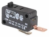 HONEYWELL Miniature Snap Action Switch: Plunger Actuator, 1NO, Quick Connect (MPN V7-1V29E9). Key specifications — AC Contact Rating: 21 A @ 277 V; Electrical Connection: Quick Connect; Series: V7; Brand: HONEYWELL.