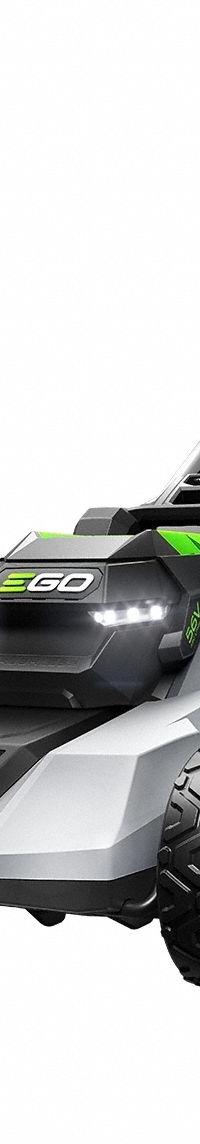 EGO Battery-Powered Lawn Mower: Self-Propelled, 21 in Cutting Wd, Bag/Mulch/Side Discharge Location (MPN LM2114SP). Key specifications — Run Time: 50 min; Cutting Height Adjustment: Single-Point; Battery Platform: POWER+; Deck Material: Plastic; Brand: EGO; Speed Settings: Variable; Filter - Kit Contents: Battery Included; Power Source: Battery-Powered.