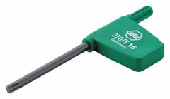 WIHA Torx Key: 1 Tips, Torx, Std End, T9 Tip Size, Short, Alloy Steel, Black Oxide, 10 PK (MPN 37059). Key specifications — attr1205415: WIHA; attr1205419: Black Oxide.