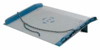 BLUFF Dock Board: 10,000 lb Load Capacity, 72 in Overall Lg, 72 in Overall Wd, Diamond Treadplate (MPN 10SC7272). Key specifications — Material: Steel; Brand: BLUFF.