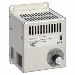 HOFFMAN Enclosure Heater: Fan Forced, 800 W Watt, Single Phase, 115V AC, Thermostat Included (MPN DAH8001B). Key specifications — Heater Type: Fan Forced; Includes Thermostat: Thermostat Included; Brand: HOFFMAN; Operating Voltage: 115V AC; Phase: Single.