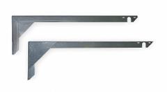 FOSTORIA Wall Mounting Bracket: Surface, For All Fostoria Mul-T-Mount and OCH Models, 12 in x 41 in (MPN VMB-41-SS). Key specifications — Color: Gray; Mounting Type: Surface; Product Type: Wall Mounting Bracket; For Use With: All Fostoria Mul-T-Mount and OCH Models; Includes: Pair of brackets; Brand: FOSTORIA; Outside Dimensions - H x W: 12 in x 41 in.