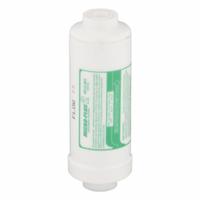NU-CALGON Inline Water Filter: 20 micron, 12.5 gpd, 6 1/4 in Overall Ht, 2 1/8 in Overall Dia (MPN 4615-W3). Key specifications — Product Type: Inline Water Filter; Filter Media: Activated Carbon; Brand: NU-CALGON; Reduces: Scale.