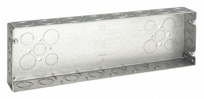 RACO Electrical Box: Steel, Steel - Multigang Rectangular Material & Nominal Size - Standard Electrical Boxes