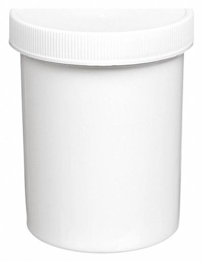 APPROVED VENDOR Laboratory Jar: Polypropylene, Polypropylene, 8.5 fl oz, 70 mm Body Dia - Polypropylene Lab Jars