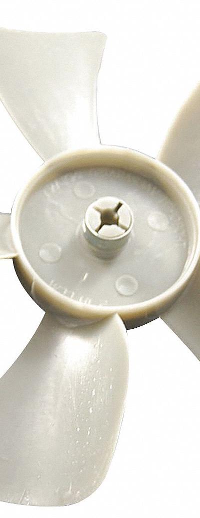 DAYTON Propeller: 7 in Propeller Dia. (In.), 1/4 in Bore Dia. (In.), 5 Blades - DAYTON Plastic Fan Blades with CW Facing Discharge
