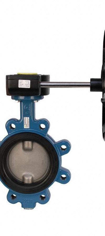 GHIBSON Butterfly Valve: 3 in Pipe Size - Ductile Iron General-Service Butterfly Valves
