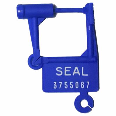 TYDENBROOKS Padlock Seals: Blue, Plastic, 8 lb Breaking Strength, 1 53/100 in Lock Lg - Plastic Hasp Padlock Seals
