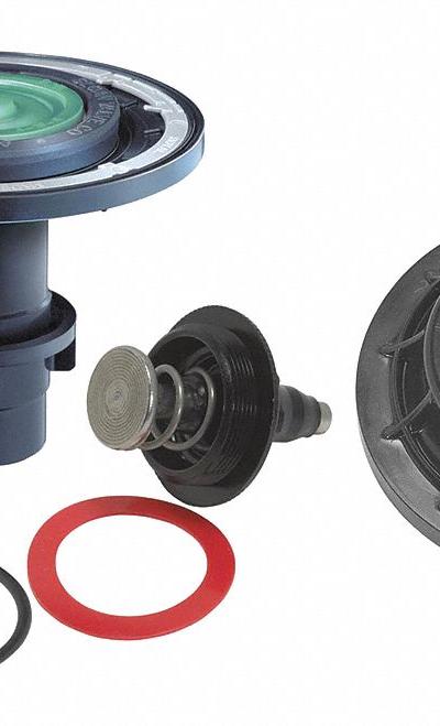 SLOAN Urinal Overhaul Kit: Urinals, Plastic/Rubber - Diaphragm & Relief Valve Parts for Flush Valves