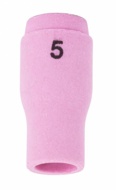 LINCOLN ELECTRIC Nozzle: Alumina, No. 5, Std - Standard Nozzles