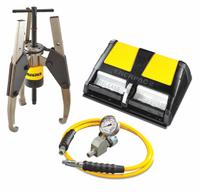 ENERPAC Hydraulic Puller Set: 14 ton Capacity with Attachments, 14 ton Cylinder Nominal Capacity (MPN GPS14A). Key specifications — attr98874: ENERPAC; attr96739: Puller Long Jaw Set; attr1177737: Air Pump.