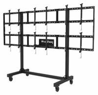 PEERLESS Cart with TV Mount: For 46 in to 55 in Screen Size, 228 lb Wt Capacity (MPN DS-C555-3X2). Key specifications — Material: Steel; Brand: PEERLESS.