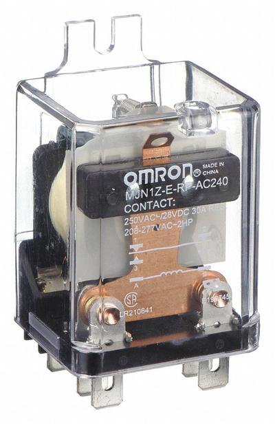 OMRON Flange Mount Relay: Surface (Side Flange) Mounted, 30 A Current Rating - Surface-Mounted Relays