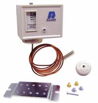 Refrigeration Control: Temp Control, 25°F to 75°F, SPST, Opens on Rise, 72 in Capillary Lg (MPN o10-1491). Key specifications — Manufacturer Part Number: o10-1491; Voltage: 240V AC; Brand: RANCO; Capillary Type: Capillary with Remote Bulb.