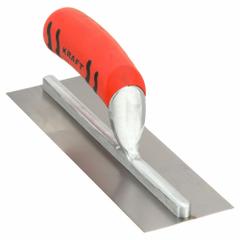 KRAFT TOOL Square End Trowel: Blade Material Carbon Steel, Blade Shape Square, 3 in Blade Wd (MPN CF201PF). Key specifications — attr1008665: Camel Back; attr1005004: KRAFT TOOL; attr1008664: ProForm.