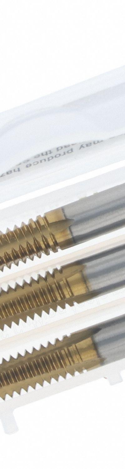 CHICAGO-LATROBE Tap Kit: #10-32 UNF - Three-Piece Hand Tap Sets