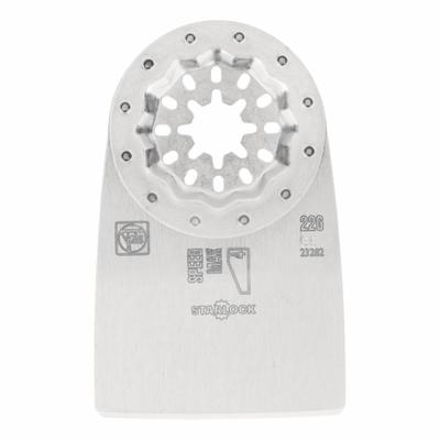 FEIN Oscillating Scraper Blade: Rigid, 2 in Blade Wd, 3 1/4 in Blade Lg, High Speed Steel - Starlock Mounted Blades