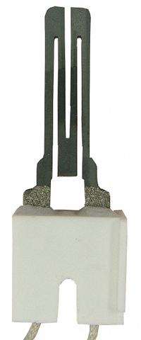 Hot Surface Igniter: OEM, Silicon Carbide, 24 in Lead Lg, 120V AC, Hardwired, Flat Tip (MPN IG402K). Key specifications — Electrical Connection Type: Hardwired; Manufacturer Part Number: IG402K; Brand: SUPCO; Input Voltage: 120V AC; Replacement for OEM Brands: Dornback.