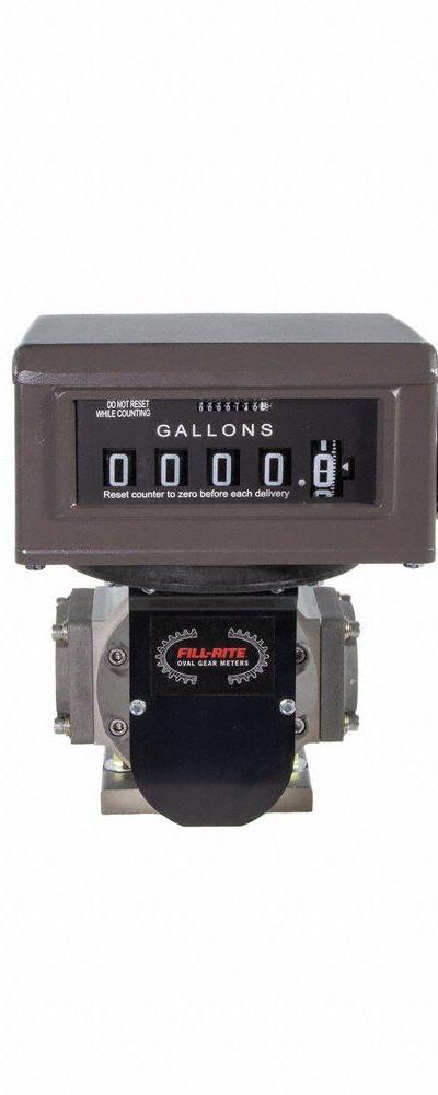 FILL-RITE Positive Displacement Flowmeter,2 in Sz - Meters for Fuel Transfer Pumps