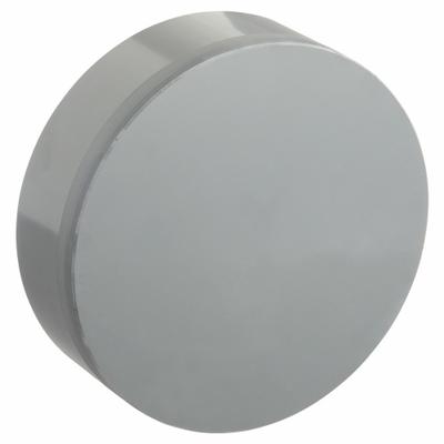 PLASTIC SUPPLY End Cap: PVC, For 8 in Duct Dia, 2 3/4 in Overall Lg, 8 5/8 in Inlet Dia - End Caps