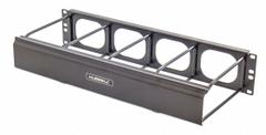 HUBBELL PREMISE WIRING Single Side Horizontal Ring Manager: Horizontal, 2 U, Single Side Sides (MPN HM27C). Key specifications — Color: Black; Orientation: Horizontal; Brand: HUBBELL PREMISE WIRING; Material: Steel; Number of Sides: Single Side.