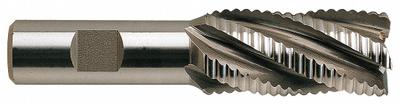 YG-1 Roughing End Mill: Cobalt, 6 Flute, Coarse Pitch, 1-1/2" Mill Dia, 2" LOC - General Purpose Cobalt Roughing End Mills