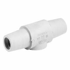 Gender Reversing Connector: Female-Female, White, 600V AC/600V DC, 400 A, 16 Series (MPN 16A24-UW). Key specifications — Brand: LEVITON.