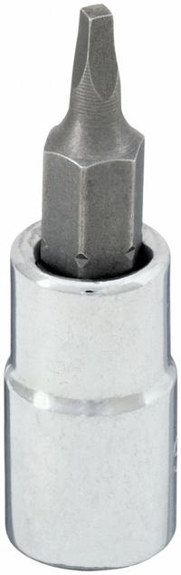 WESTWARD Socket Bit: 1/4 in Drive Size, Square Tip, R2 Tip Size, 1 13/16 in Overall Lg, Fixed Insert (MPN 54TP04). Key specifications — attr1213383: R2; attr1213390: Fixed Insert; attr1213392: WESTWARD.