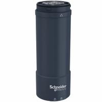 SCHNEIDER ELECTRIC Tower Body: Tower Light Base, For XVU, 5 7/8 in Overall Ht, 2 3/8 in Overall Dia (MPN XVUC21M). Key specifications — attr1056662: SCHNEIDER; attr1056663: XVU; attr1056670: Black; attr1056672: IP65; attr1056675: Threaded Mount; attr1056661: XVUC21M; attr1056673: Top Cover.