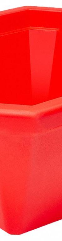 Ice Bucket with Lid: 1 L Capacity, Rectangular, Polyurethane Foam, Red, 4 1/8 in Overall Ht (MPN 455021R). Key specifications — Color: Red; Material: Polyurethane Foam; Brand: GLOBE SCIENTIFIC; Product Type: Ice Bucket with Lid; Shape: Rectangular.