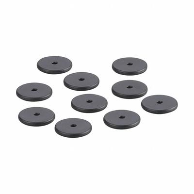 IFM Tag: Round, Screw/Stick-On, 13.56 MHz, IP68, PA 9T, 10 Pack Quanity, 3 mm - Medium Range HF RFID Tags