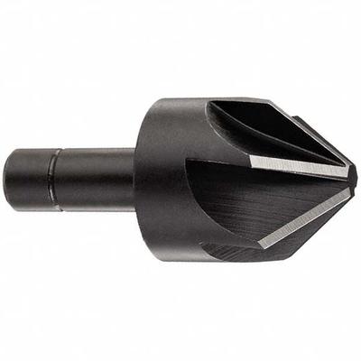 KEO Countersink: 100°, 6 Flute, 1 1/2 in Body Dia, 3/4 in Shank - Smooth-Finish Six-Flute Countersinks