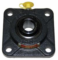 SEALMASTER 4 Bolt Flange Bearing: Radial Ball, 1 13/16 in Bore, Cast Iron, Set Screws, 5 5/8 in Lg (MPN SF-29). Key specifications — Bore Type: Cylindrical; Brand: SEALMASTER; Lubricant Material: NLGI #2 Equivalent; Mounting Bolt Size: 9/16 in; System of Measurement: Inch.