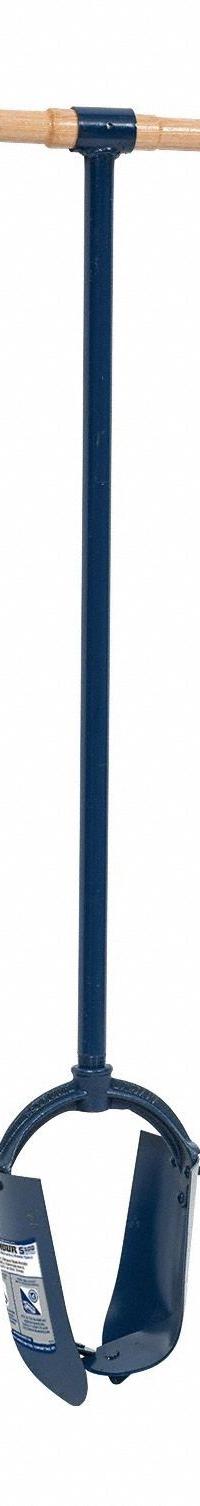 SEYMOUR MIDWEST Auger: Steel, 3/4 in Connection Size, 8 in Overall Dia, 3 3/4 ft Overall Lg, Rivets (MPN 21308GRA). Key specifications — Connection Type: Rivets; Brand: SEYMOUR MIDWEST; Material: Steel; Handle Material: Wood; Handle Included: Handle Included.