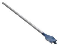 BOSCH Spade Drill Bit: 7/8 in Drill Bit Size, 16 in Overall Lg, Painted, 1/4 in Shank Hex Size (MPN DLSB1011). Key specifications — attr277223: BOSCH; attr255674: Painted; attr255683: High Speed Steel.