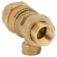 APOLLO Dual Check Valve w Atmosheric Vent: 4A, 3/4 in Pipe Size, FNPT x FNPT, 23 gpm Flow Rate, EPDM (MPN 4A4A44AM). Key specifications — Brand: APOLLO; Connection Type: FNPT x FNPT.