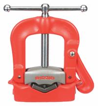 RIDGID Bench Yoke Vise: 0.13 in – 4 in Pipe Size Range, 12 in Max Ht, 12 in Min Ht, Metal (MPN 40100). Key specifications — attr511105: Bender; attr511107: Metal; attr473852: RIDGID.