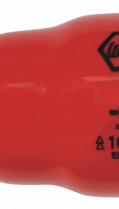 WIHA Insulated Socket: 1/2 in Drive Size - 1/2" Drive SAE Insulated Hand Sockets