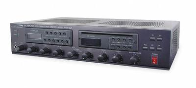 SPECO TECHNOLOGIES Amplifier: (4) XLR/AM Antenna (Press Terminal)/FM Antenna - Audio Amplifiers
