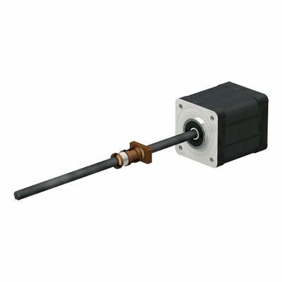 PBC LINEAR Precision Lead Screw: Lead Screw Assembly, Anti-Backlash, PTFE, Stainless Steel - Precision Lead Screw Assemblies