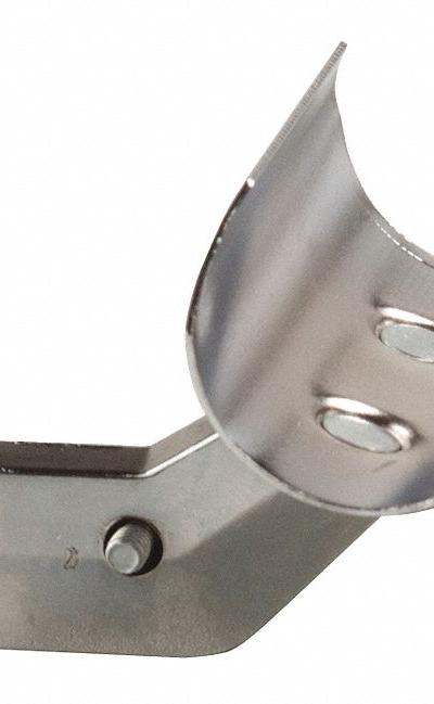 ECONOCO Center Spring Clamp Socket: Single - Hangrail Tubing Holders for Slotted-Standard Shelving