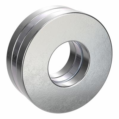 EZO Ball Thrust Bearing: F3-8M, 3 mm Bore Dia, 8 mm Outside Dia, 3.5 mm Overall Wd - Separable Grooved-Race Ball Thrust Bearings
