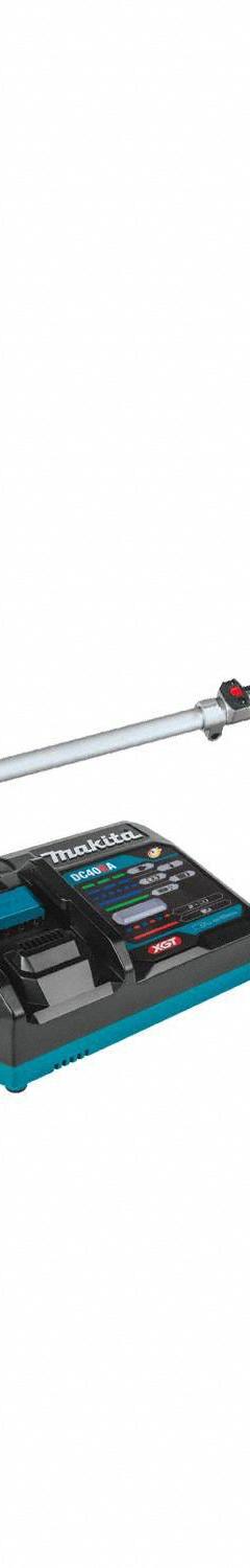 MAKITA Battery-Powered String Trimmer Kit: 17 in Cutting Wd, Straight Shaft, 35 in Shaft Lg, 30 cc (MPN GUX01JM1X1). Key specifications — attr975803: 35 in; attr975783: MAKITA; attr975787: 17 in; attr975804: Straight; attr975780: 4.0 Ah; attr987328: Yes.