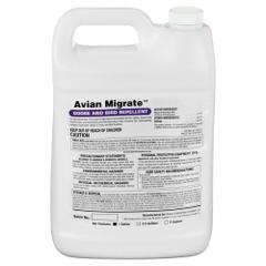 BIRD BARRIER Bird Repellent: Liquid, 1,000 sq ft Coverage Area, Jug, 1 gal Container Size (MPN td-av30). Key specifications — Indoor/Outdoor Use: Outdoor; Brand: BIRD BARRIER; Container Type: Jug; Form: Liquid.