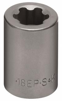 SK PROFESSIONAL TOOLS Nonsparking Socket: 1/2 in Drive Size, EP18 Socket Size, 6-Point, Std (MPN 42718). Key specifications — attr1206049: SK PROFESSIONAL TOOLS; attr1206024: Rust-Resistant.