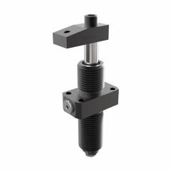 JERGENS Hydraulic Cylinder: Single or Double Acting, 730 lbf Clamping Force, 0.75 in Total Stroke (MPN 60680). Key specifications — attr95671: 0.24 sq in; attr95672: Left; attr97405: 60680; attr98896: JERGENS.