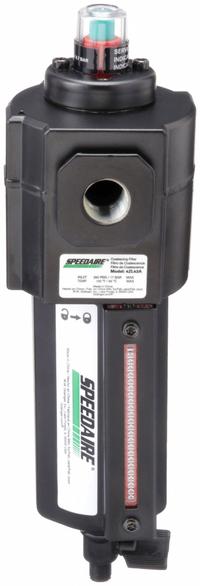 SPEEDAIRE Pneumatic Oil Filter: Coalescing, 3/8 in NPT, 0.01 micron, 20 cfm, 250 psi Max Op Pressure (MPN 4ZL43). Key specifications — attr110055: Standard Duty; attr110008: SPEEDAIRE.